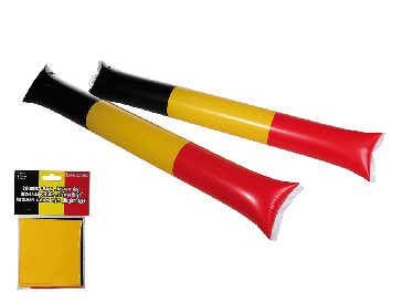 Inflatable clapper sticks