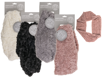 Winter loop scarf