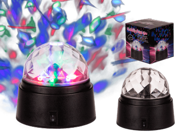 Rotating Party light with multi colour LED