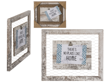 Wooden photo frame