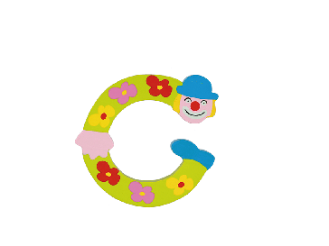 Wooden Letter C