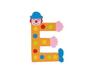 Wooden Letter E