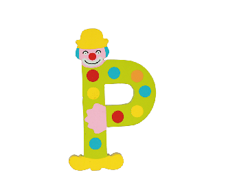 Wooden Letter P