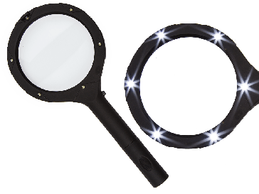 Magnifying Glass with 6 LED