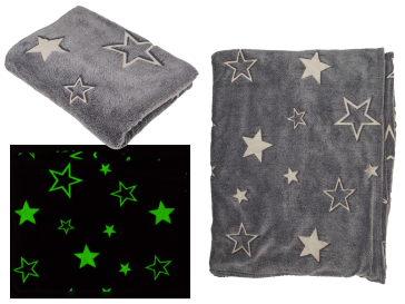 Comfort blanket with stars