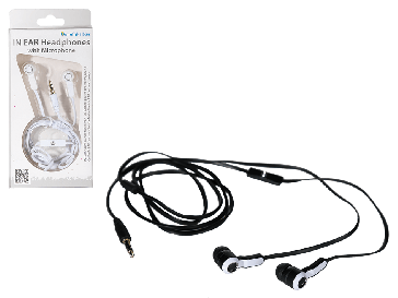 IN EAR headphones with microphone & ca. 1