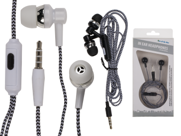 IN EAR headphones with microphone & ca. 1