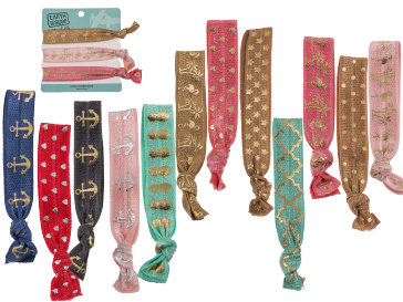 Textile hair ribbon/bracelet