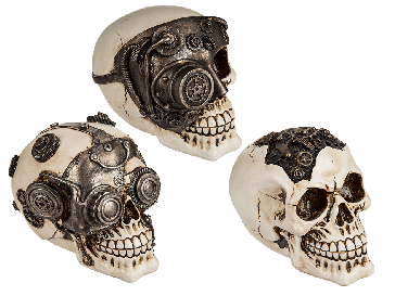Polyresin skull
