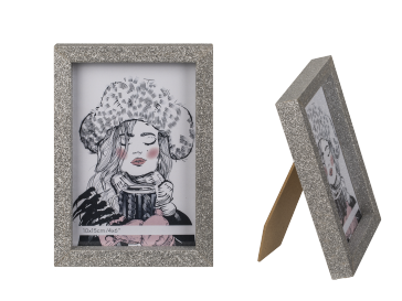 Wooden photo frame
