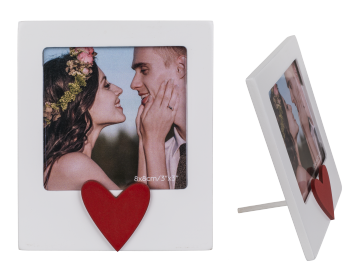 Wooden photo frame