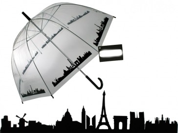 Dáždnik panoráma Paríža