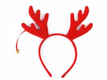 Headband Reindeer, red, 1piece