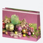Vianočná darčeková taška 38x29x10 cm, 5 druhov