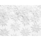 Konfety snehové vločky 3,1 x 3,6 cm