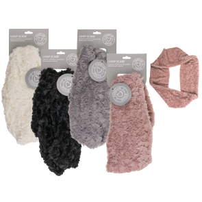 Winter loop scarf