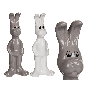 Standing ceramic rabbit