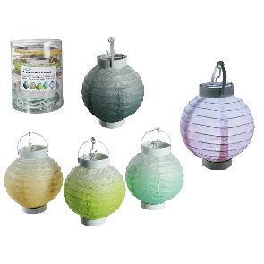 Paper lantern with led