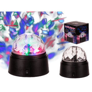 Rotating Party light with multi colour LED