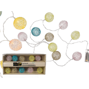 Plastic-ball garland