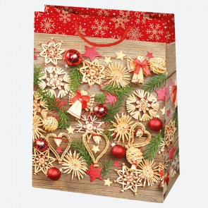 Vianočná darčeková taška XXL 40,5 x 56 x 25 cm, 5 druhov