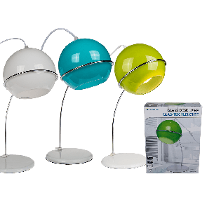Farebná stolná lampa