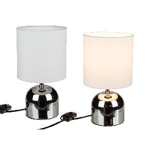 Copper coloured metal table lamp III