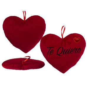 Red plush heart
