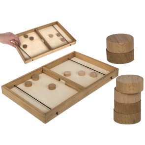 Wooden Puck Game