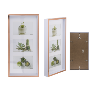 Plastic photo frame