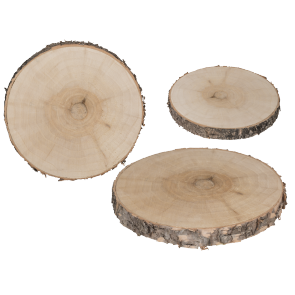 Wooden decoration slice