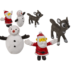 Growing christmas figure