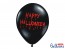 Silný balón Happy Halloween 30 cm, 6 ks