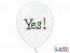 Biely balón Marry Me? 6 ks, 30 cm